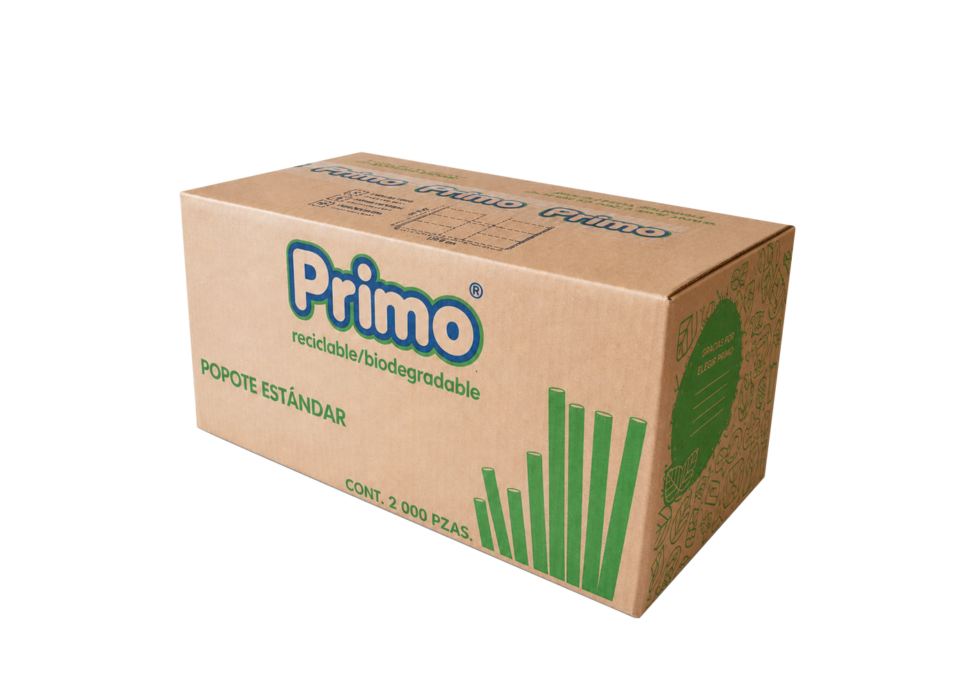 POPOTE BIODEGRADABLE